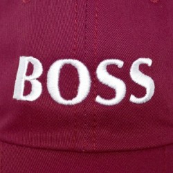 Baseball Caps BOSS Baseball Cap Dad Hat Mens Womens Adjustable - Maroon - CE18CGNMRUE $16.30