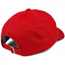 Baseball Caps Made in 1978 Text Embroidered 42nd Birthday Brushed Cotton Cap - Red - CF18C9XTDD0 $21.98