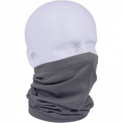 Balaclavas Summer Face Scarf Neck Gaiter Windproof Anti-dust Mask - Grey - CF18S0ZS5C5 $12.27
