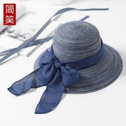 Sun Hats Packable Crushable Fishing Foldable Protection - Navy Blue - CT18EOC57IC $16.52