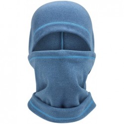 Balaclavas Adjustable Hood Ski Mask Warm Face Cover Winter Cold Weather Balaclava Women Men - Blue - CD18Z62Z7O0 $14.39