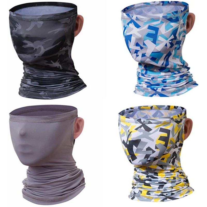 Balaclavas Bandana for Men Women Cloth Face Mask Neck Gaiter Bands Balaclavas Sport Outdoor - Camo Pack - C6198HYMYML $20.73