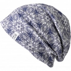 Skullies & Beanies Mens Slouchy Organic Cotton Beanie - Womens Oversized Hipster Baggy Chemo Hat - 9 Navy - C318DKG6D7Y $44.78