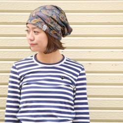 Skullies & Beanies Mens Slouchy Organic Cotton Beanie - Womens Oversized Hipster Baggy Chemo Hat - 9 Navy - C318DKG6D7Y $33.73