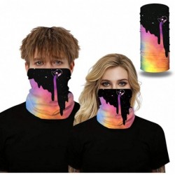 Balaclavas Bandana Face Mask Neck Gaiter- Dust Wind UV Protection Vivid 3D Mouth Cover for Women Men - Color Milk - C0198R7O4...