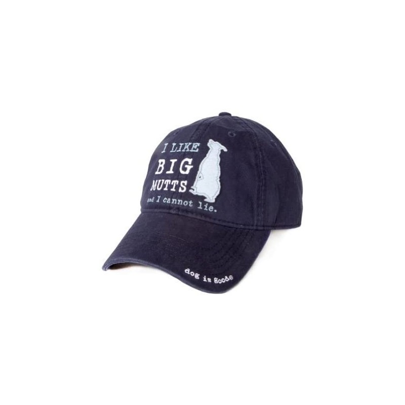 Baseball Caps Signature Hats - Great Gift for Dog Lovers - Navy I Like Big Mutts - C911EIY4ZRZ $31.01