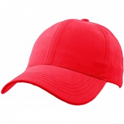 Baseball Caps Everyday Unisex Light Plain Blank Baseball Sun Visor Solid Cap Dad Hat - Hot Pink - CP1853G8G2A $12.17