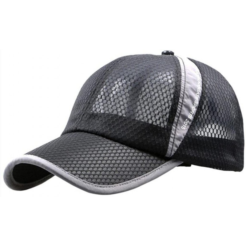 Baseball Caps Caps- Unisex Baseball Cap Punk Style Rivet Hat Silver Spikes Studs Snapback Caps Hip Hop Hat - Black - CI12GILG...