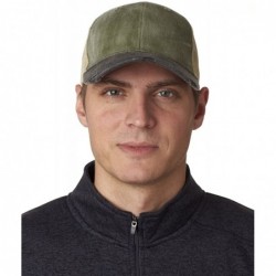 Baseball Caps Durable Structured Ollie Cap - Hardwoods/Camouflage/Tan - CW12O76I158 $28.47