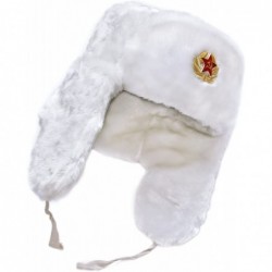 Skullies & Beanies Hat Russian Soviet Army Special Winter Fur Military Ushanka WH Size XL - C6113Z54BTF $47.33