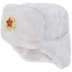 Skullies & Beanies Hat Russian Soviet Army Special Winter Fur Military Ushanka WH Size XL - C6113Z54BTF $33.13