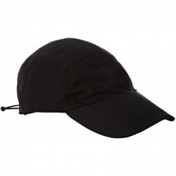Baseball Caps Tactel Performance Baseball Cap/Headwear - Black - CB116U6RJ31 $25.81