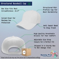 Baseball Caps Custom Baseball Cap Pink Flamingos Embroidery Acrylic Dad Hats for Men & Women - White - CD18SDKCWQS $19.43