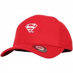 Baseball Caps Superman Shield Embroidery Baseball Cap AC3260 - Smallred - CW18M0YQ3SY $45.02