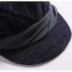 Berets Newsboy Hat Beret Hat Fedora Wool Blend Cap Collection Hats Cabbie Visor Cap - Photo05 - C918ALL79GI $20.87