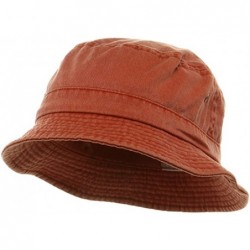 Sun Hats Washed Hats-Orange - C2111C75D63 $19.95