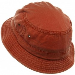 Sun Hats Washed Hats-Orange - C2111C75D63 $12.32