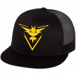 Baseball Caps Pokemon Team Instinct- Valor- Mystic Trucker Hat - Instinct Yellow - CA12K31SNIX $36.59
