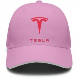 Baseball Caps Classic Tesla Car Baseball Hat for Mens Womens Trucker Cap - Tesla-19 - CC18LG907UU $33.38