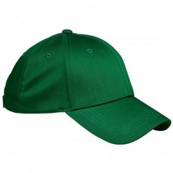 Baseball Caps 6-Panel Structured Twill Cap (BX020) - Kelly Green - CQ115S2H6S1 $12.29