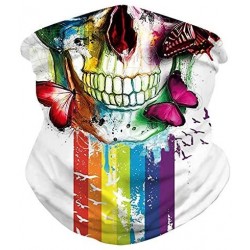 Balaclavas Printed Face Mask for Men and Women-Various Styles - Skull 01 - CR198I4GLUN $26.30