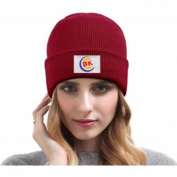 Skullies & Beanies Headwear for Mens Womens Slouch Burger-King-Logo- Solid Color Knit Hat - Burger King Logo-1 - C518YMCC9ZS ...