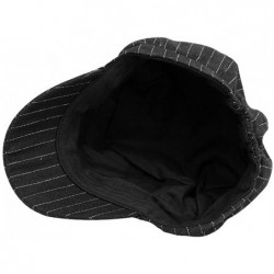 Newsboy Caps Wool Newsboy Hat Beret Cap Ivy Hats for Women and Men - Navyblue - CF1886ALUQQ $13.63