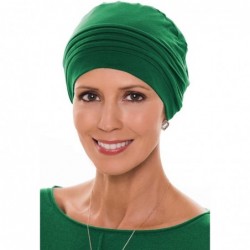 Skullies & Beanies Bamboo Couture Cap- Cancer Headwear for Women - Emerald - CT12NRUXNOS $47.28