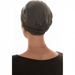 Skullies & Beanies Bamboo Couture Cap- Cancer Headwear for Women - Emerald - CT12NRUXNOS $34.02
