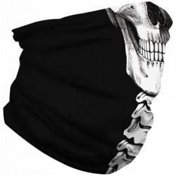 Balaclavas Seamless Rave Bandana Mask Headwear Neck Gaiter Scarf Unisex Balaclava Face Mask - Skull - CE197X7OXI6 $17.23