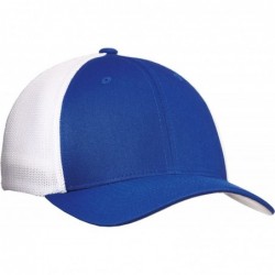 Baseball Caps Men's Flexfit Mesh Back Cap - Royal - CD11D265D5N $26.59