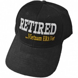 Baseball Caps Vietnam ERA Vet Cap Retired Military Hat and Bumper Sticker - CH125Y0AM4F $27.28