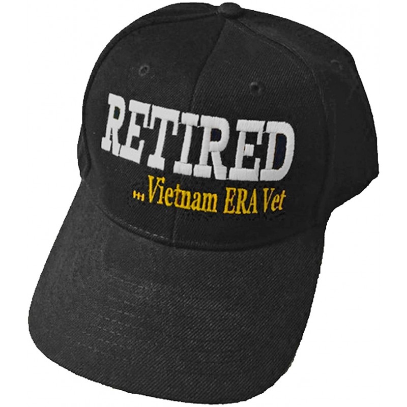 Baseball Caps Vietnam ERA Vet Cap Retired Military Hat and Bumper Sticker - CH125Y0AM4F $17.85