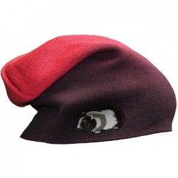 Skullies & Beanies Custom Slouchy Beanie Guinea Pig B Embroidery Skull Cap Hats for Men & Women - Red - CT18A5804XC $39.51