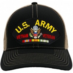 Baseball Caps US Army - Vietnam Veteran Hat/Ballcap Adjustable One Size Fits Most - CI18K2ORN8G $54.59