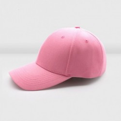 Baseball Caps Men Women Personalized Trucker Hats Customized Adjustable Snapback Baseball Caps Dad Hat - Pink - CN18E0HHRI5 $...