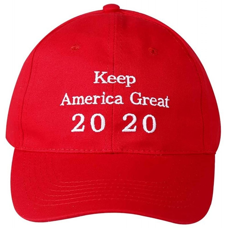 Baseball Caps Keep America Great 2020 Baseball Cap-Adjustable Trump Hat 3D Embroidery Trump Ball Caps for Men and Women - CD1...