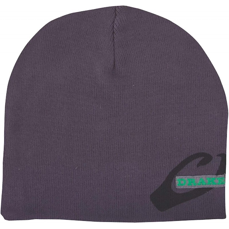 Skullies & Beanies Waterfowl Solid Knit Stocking Cap - Gray - C918A7SXWH4 $51.34