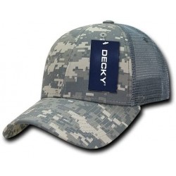 Baseball Caps Structured Camo Trucker Cap- Army Combat Uniform - CH12D82C7M7 $18.32