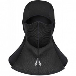 Balaclavas Balaclava Winter Windproof Waterproof Breathable Full Face Mask for Men Women - With Zipper - C418KX5KGU4 $25.87