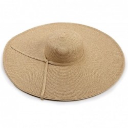 Sun Hats Women's Ultrabraid X Large Brim Hat - Toast - CC1143BNX21 $72.47