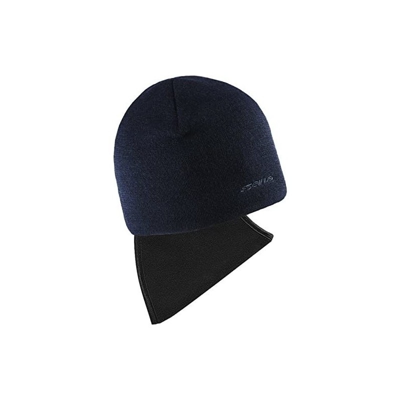 Balaclavas Fine Hat Quick Draw Beanie with built in Pull Down Mask and Neck Protection - TOP SELLER - CF111CV8B8B $36.99