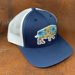 Baseball Caps Jango Adjustable Hat - Navy/White - CA18ZTZCUSH $34.29