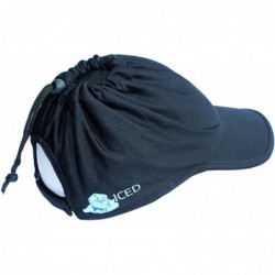 Baseball Caps Cooling Hat For Ice - Black With Black Trim - CJ12FOSOUQ9 $53.18