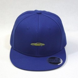 Baseball Caps Premium Plain Cotton Twill Adjustable Flat Bill Snapback Hats Baseball Caps - 70 Royal - C412MSJ2E8N $29.48