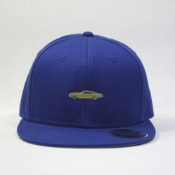 Baseball Caps Premium Plain Cotton Twill Adjustable Flat Bill Snapback Hats Baseball Caps - 70 Royal - C412MSJ2E8N $29.48