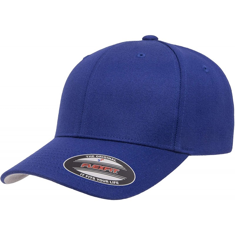 Baseball Caps Men's Wool Blend Hat - Royal - C1193KR2XY9 $19.86
