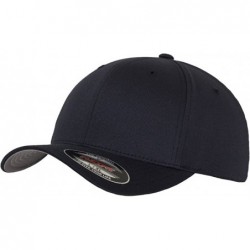 Baseball Caps Wooly Combed Twill Cap - Small/Medium (Dark Navy) - C611NV51YVH $19.57