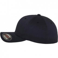 Baseball Caps Wooly Combed Twill Cap - Small/Medium (Dark Navy) - C611NV51YVH $15.00