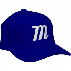 Baseball Caps M Logo Stretch FIT HAT - Royal - CX187M2YCKO $46.08